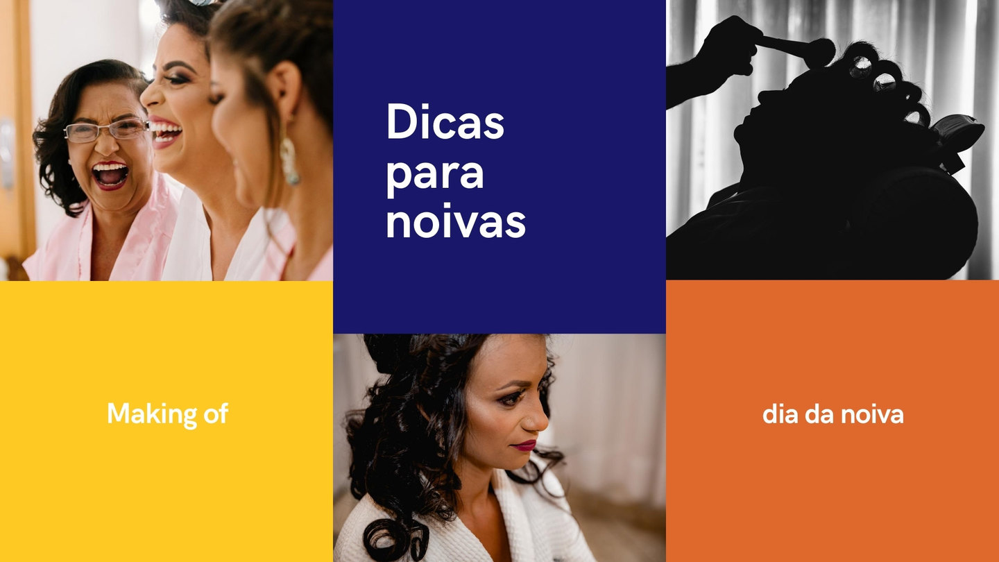 Dicas para o Making Of da Noiva Dicas para o Making Of da Noiva